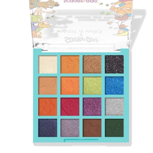 Scooby Doo Limited PR Box 15 pcs Eyeshadow Lip balm, Blush, Brushes, Eyeliner - Picture 3 of 12